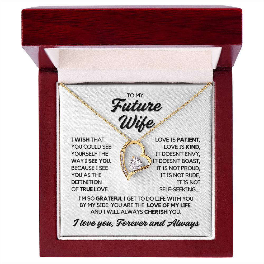 To My Future Wife - My True Love - Necklace