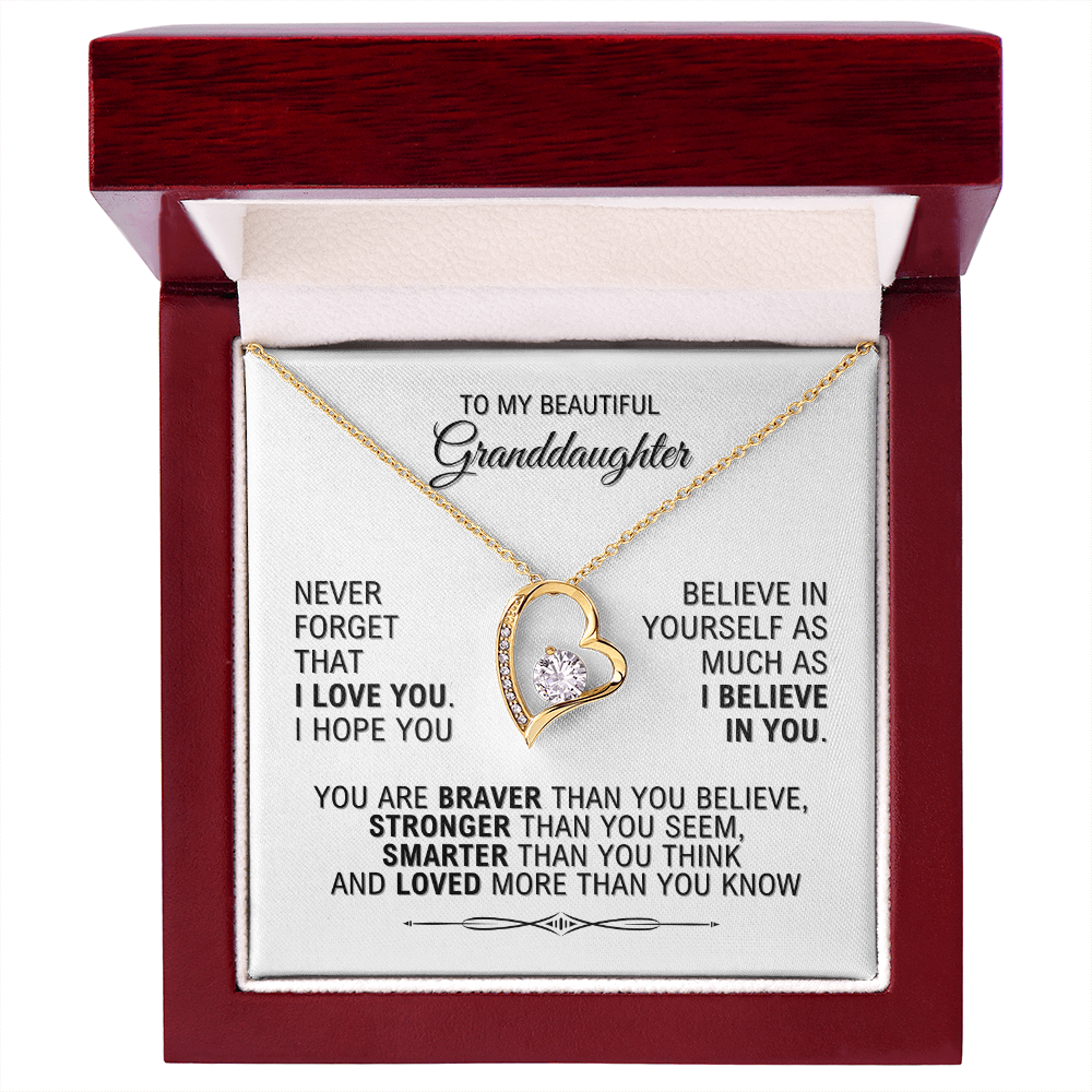 Granddaughter Love Necklace