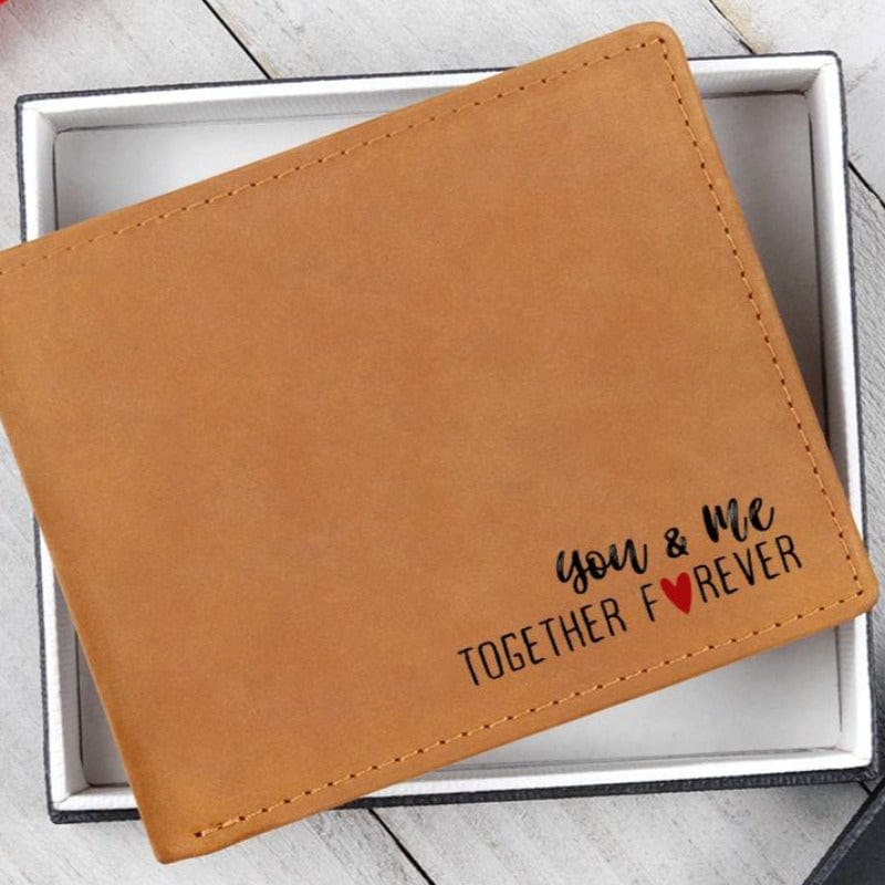 Together Forever Leather Wallet