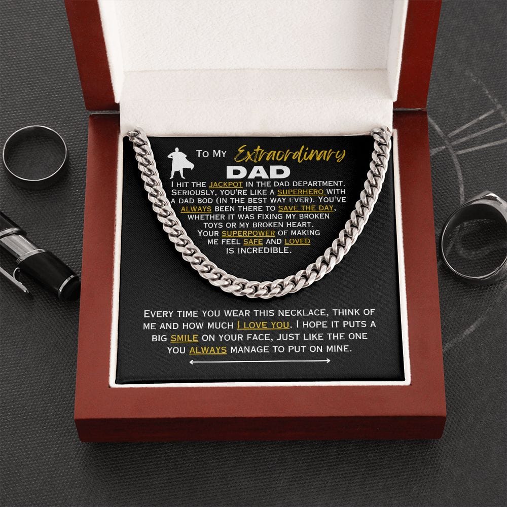 My Extraordinary Dad - Chain Necklace
