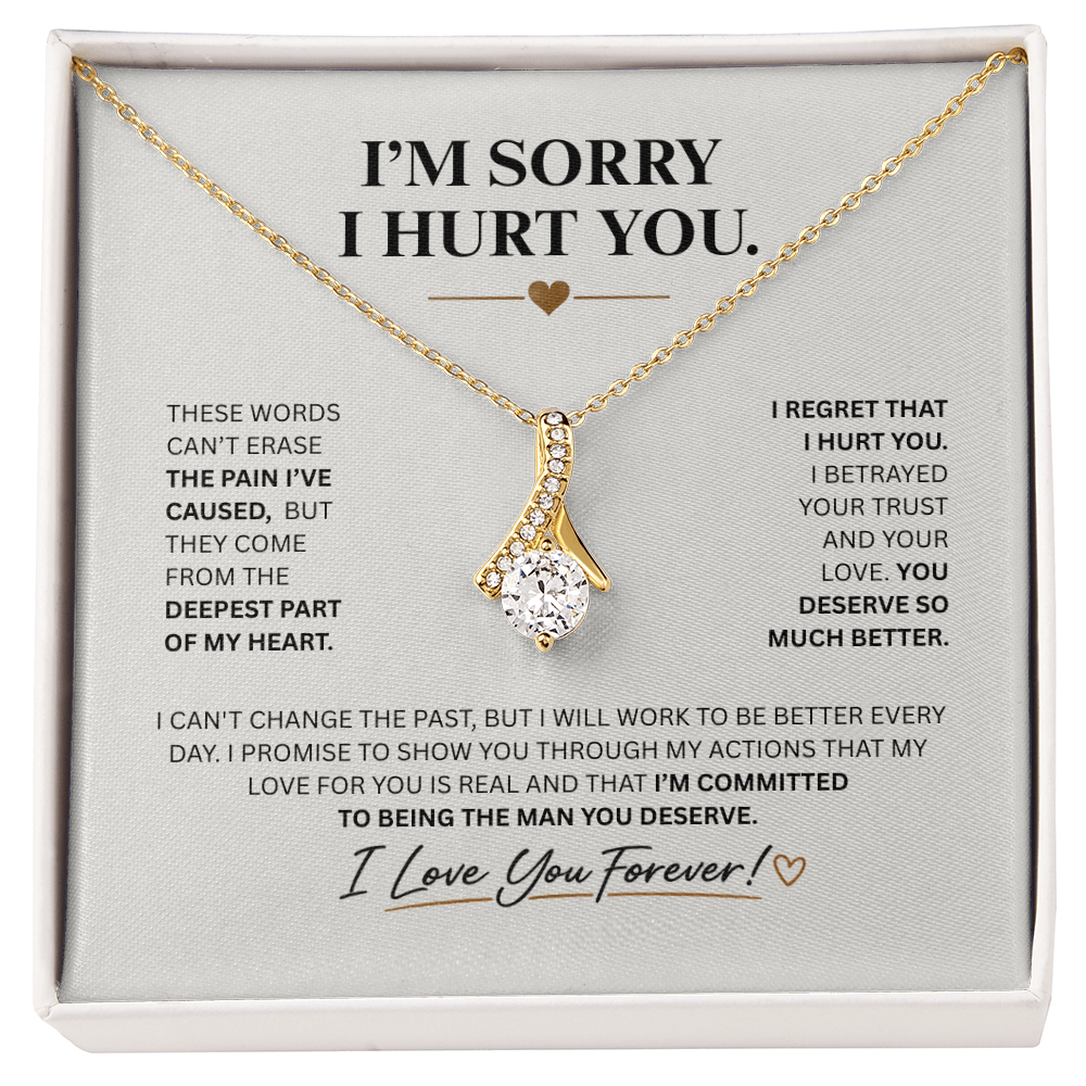 Apology Necklace for Her – A Meaningful Gift to Say "I'm Sorry"