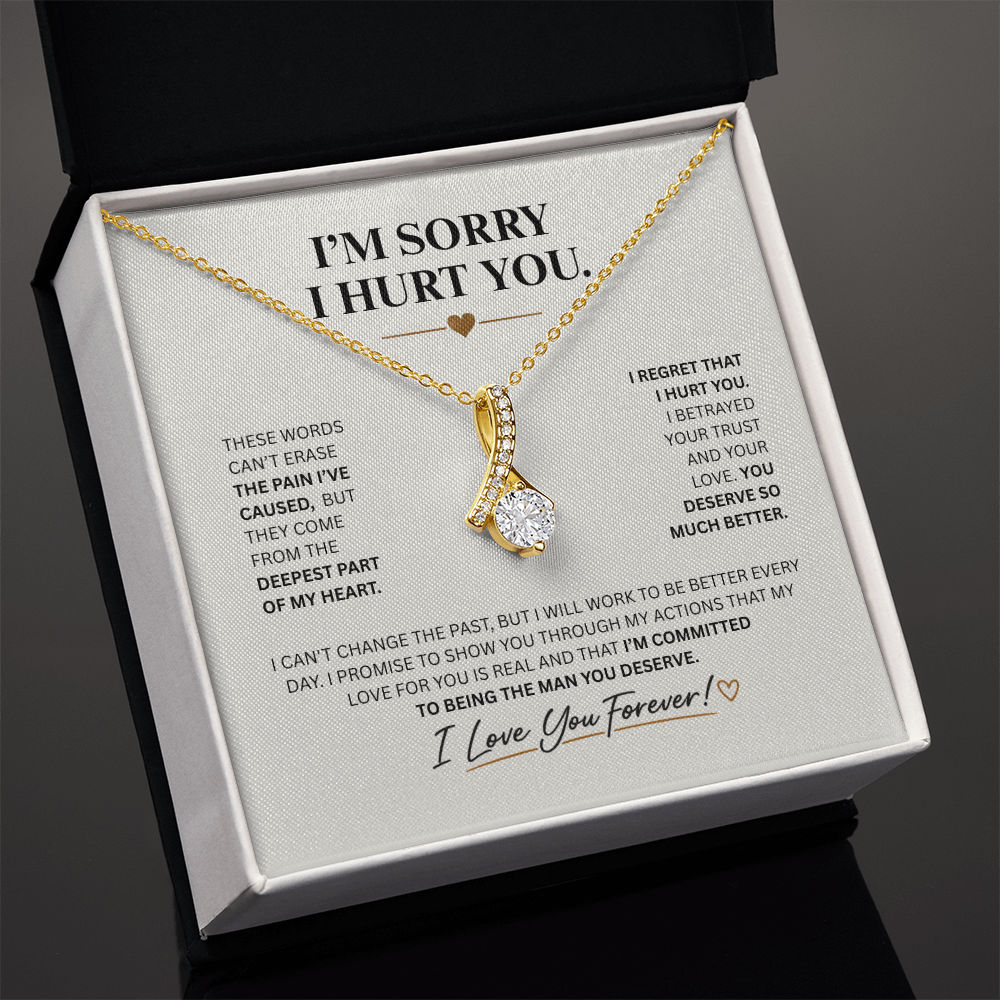 Apology Necklace for Her – A Meaningful Gift to Say "I'm Sorry"