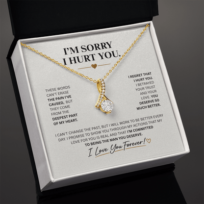 Apology Necklace for Her – A Meaningful Gift to Say "I'm Sorry"