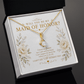 Will You Be My Maid of Honor Necklace – Maid of Honor Proposal Gift