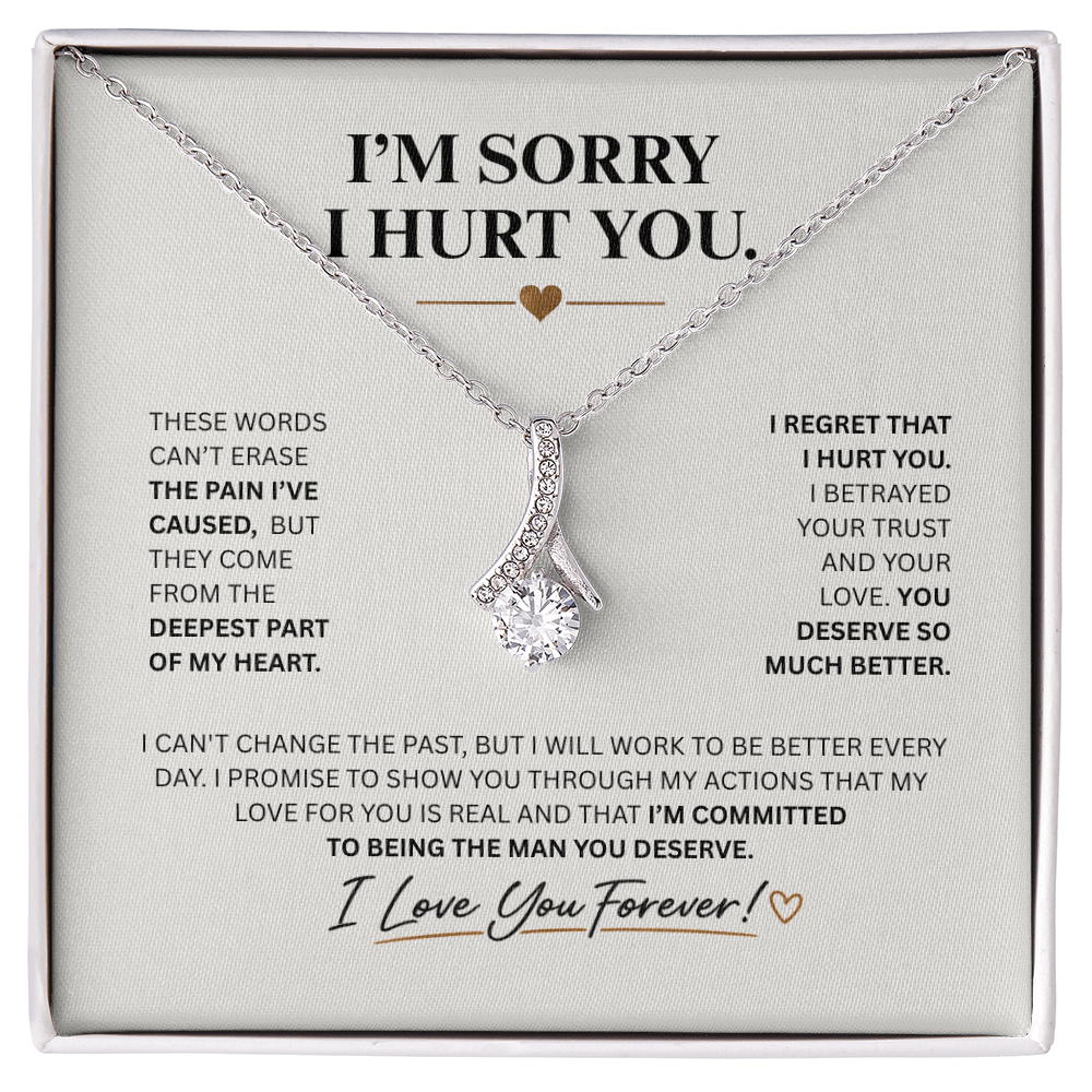 Apology Necklace for Her – A Meaningful Gift to Say "I'm Sorry"