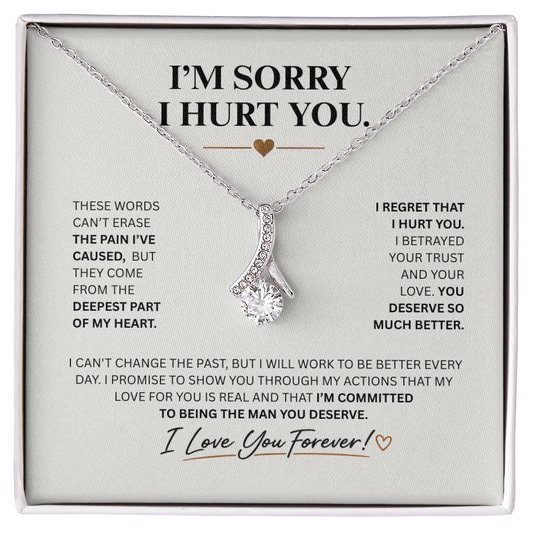 Apology Necklace for Her – A Meaningful Gift to Say "I'm Sorry"