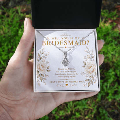 Will You Be My Bridesmaid Necklace – Bridesmaid Proposal Gift
