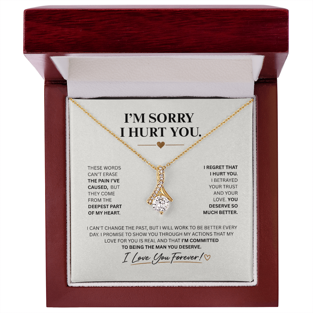 Apology Necklace for Her – A Meaningful Gift to Say "I'm Sorry"