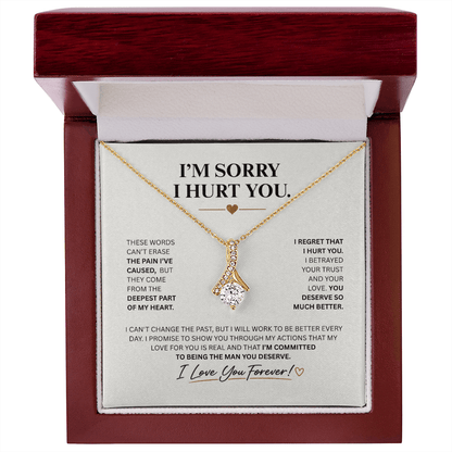 Apology Necklace for Her – A Meaningful Gift to Say "I'm Sorry"