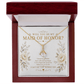 Will You Be My Maid of Honor Necklace – Maid of Honor Proposal Gift