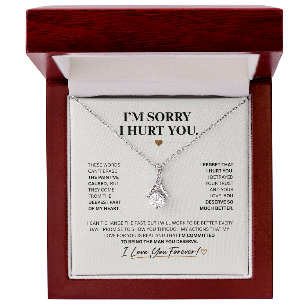 Apology Necklace for Her – A Meaningful Gift to Say "I'm Sorry"