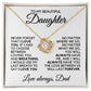 To My Daughter - We Will Always Have Each Other - Love Dad - Yellow Gold Finish Necklace - Two-tone Box