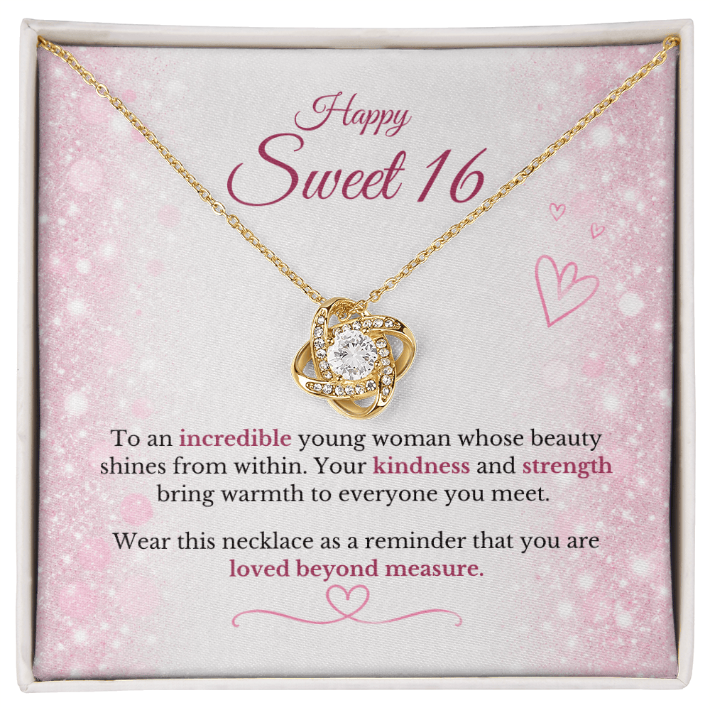 Happy 16th Birthday Necklace
