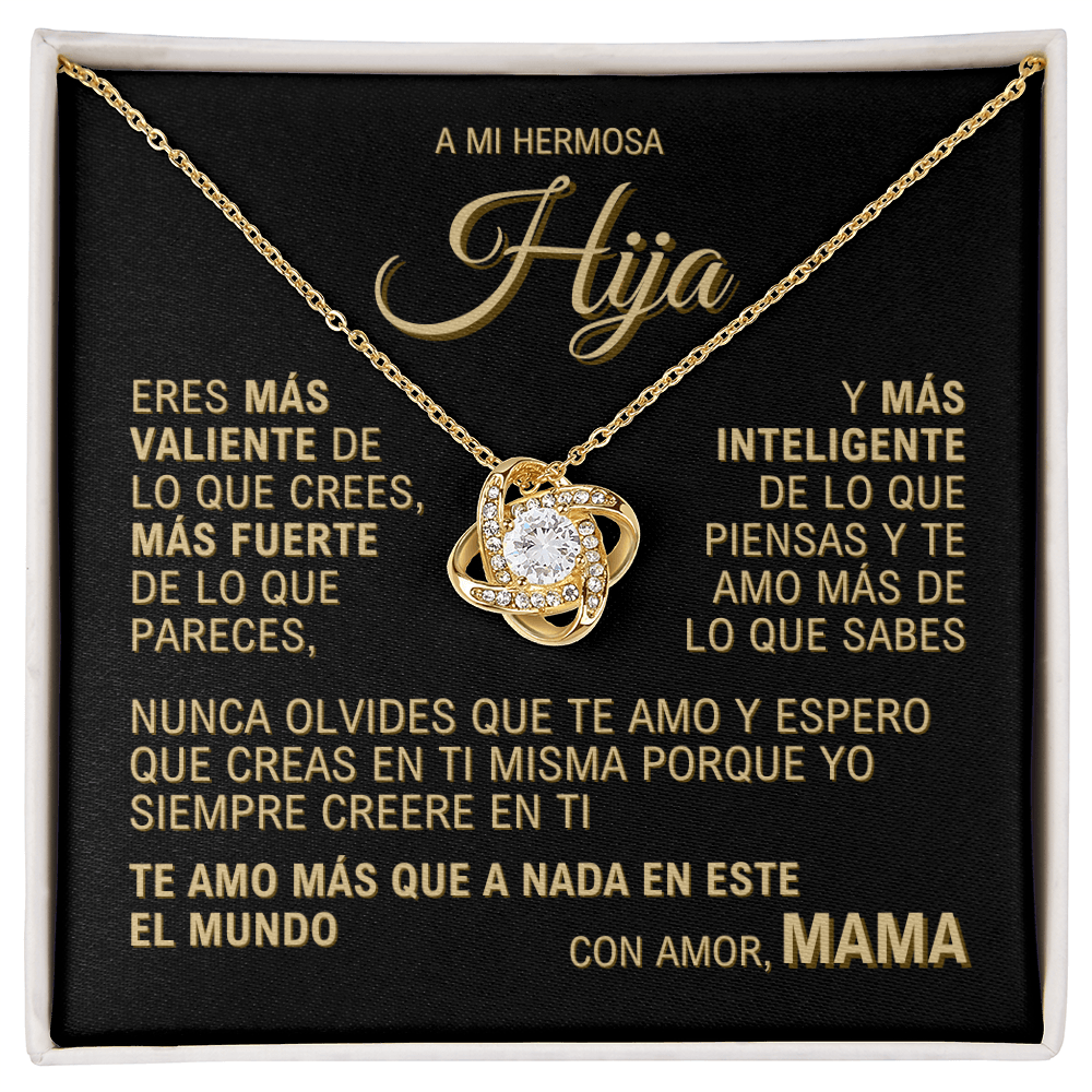 A Mi Hija - Con Amor Mama - Collar
