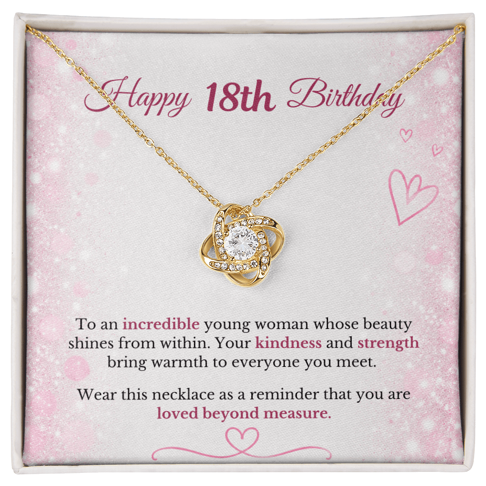 Happy 18th Birthday Necklace