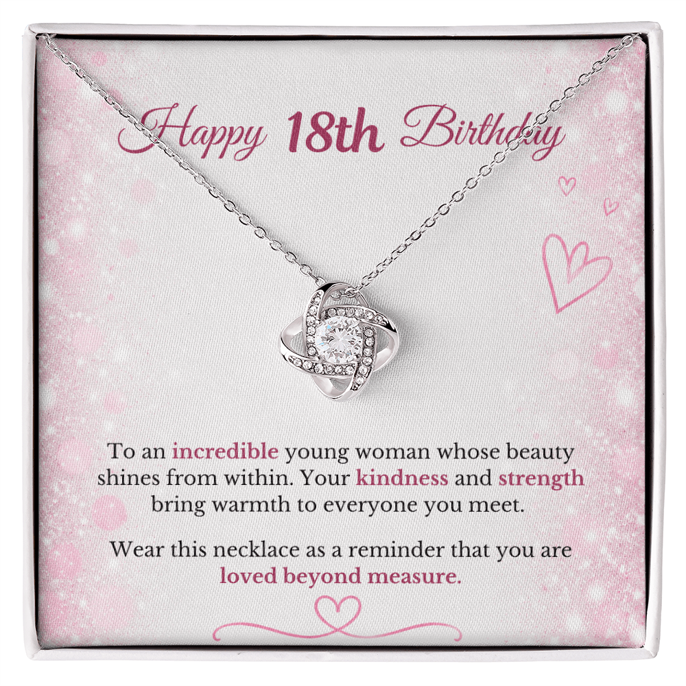 Happy 18th Birthday Necklace