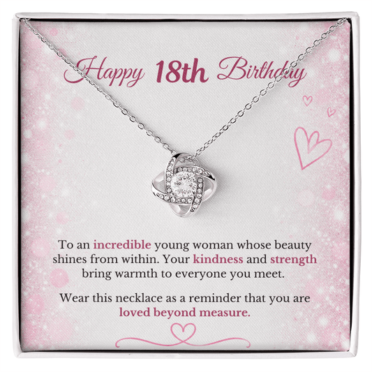 Happy 18th Birthday Necklace