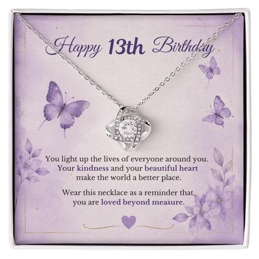 Happy 13th Birthday Necklace