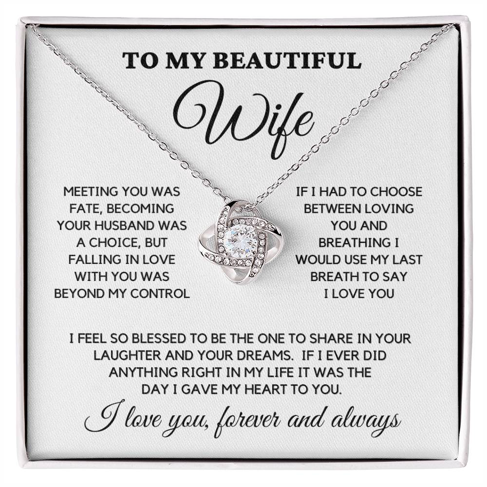 To My Wife - I Feel So Blessed