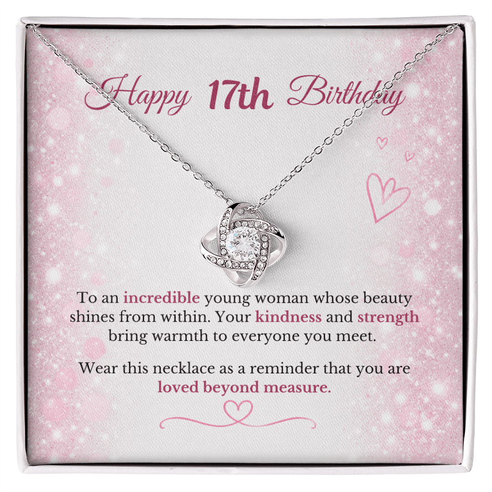 Happy 17th Birthday Necklace