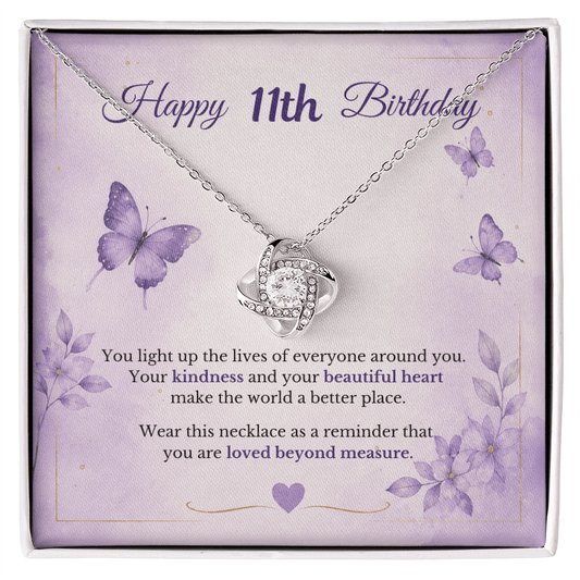 Happy 11th Birthday Necklace