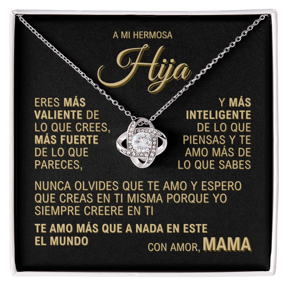 A Mi Hija - Con Amor Mama - Collar