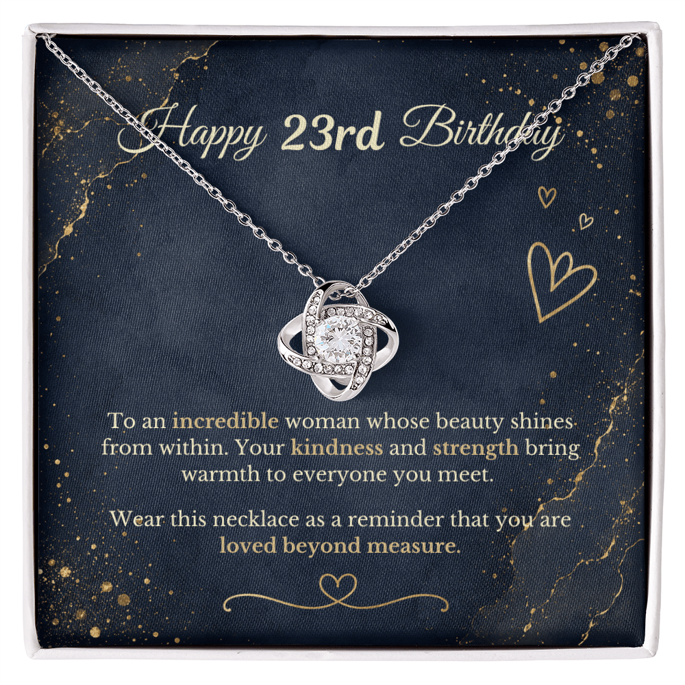 Happy 23rd Birthday Necklace