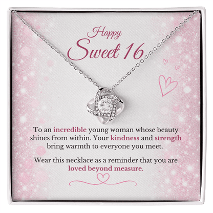 Happy 16th Birthday Necklace