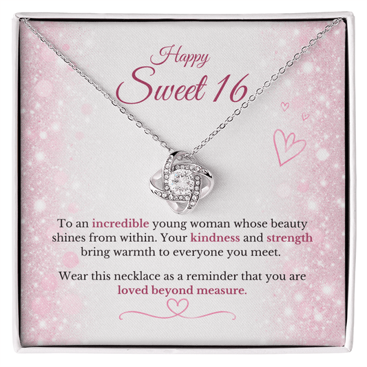Happy 16th Birthday Necklace