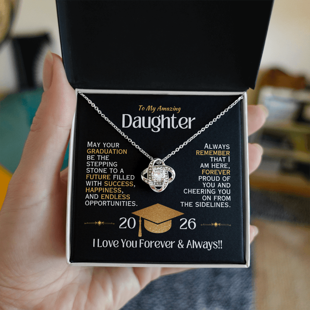 To My Brilliant Daughter - Graduation Necklace - 2026