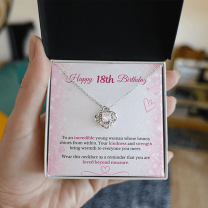 Happy 18th Birthday Necklace