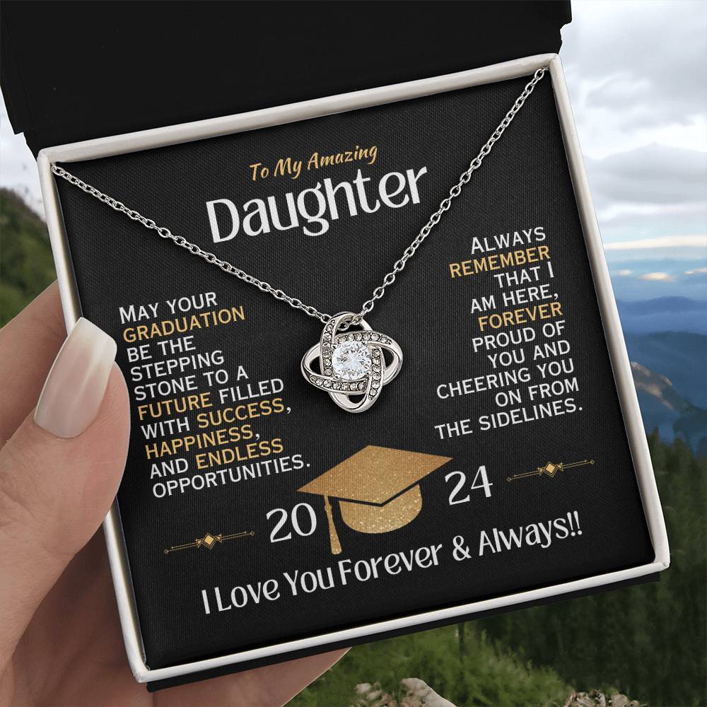 Graduation necklace shops for daughter