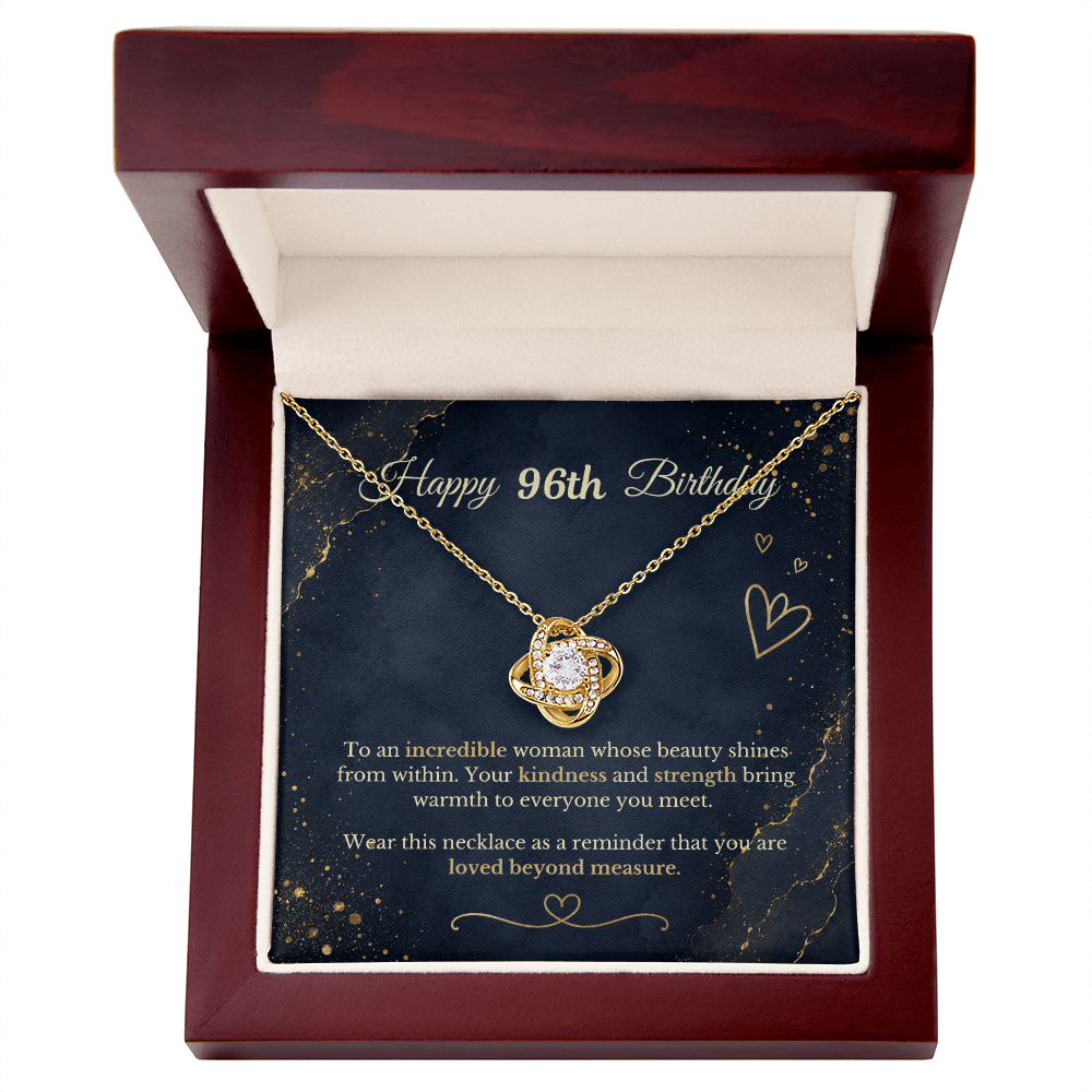 Happy 96th Birthday Necklace