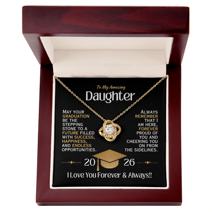 To My Brilliant Daughter - Graduation Necklace - 2026