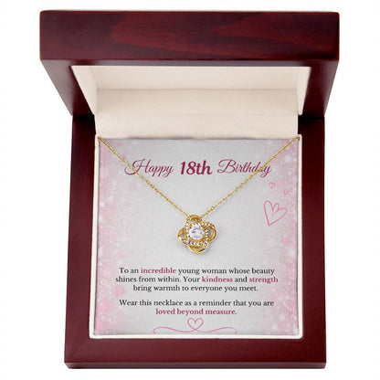 Happy 18th Birthday Necklace
