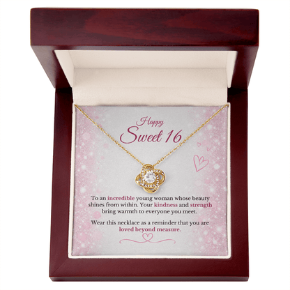 Happy 16th Birthday Necklace