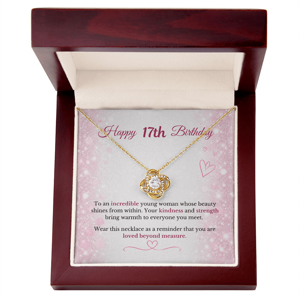 Happy 17th Birthday Necklace