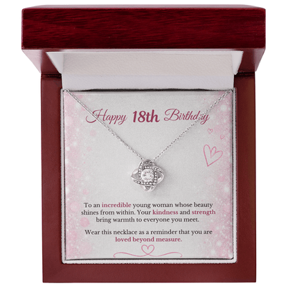 Happy 18th Birthday Necklace