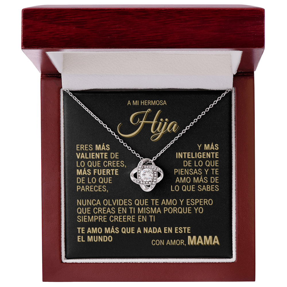 A Mi Hija - Con Amor Mama - Collar