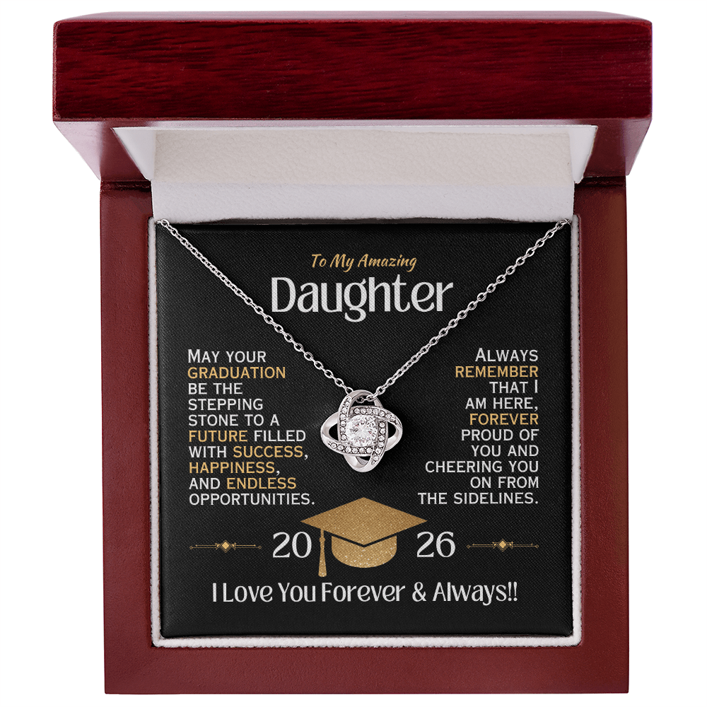 To My Brilliant Daughter - Graduation Necklace - 2026