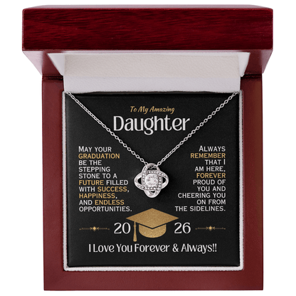 To My Brilliant Daughter - Graduation Necklace - 2026