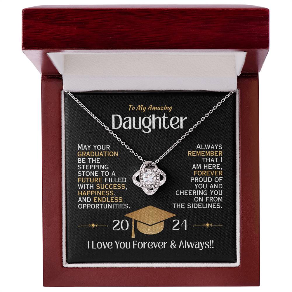 My Amazing Daughter - Graduation Necklace - 2024