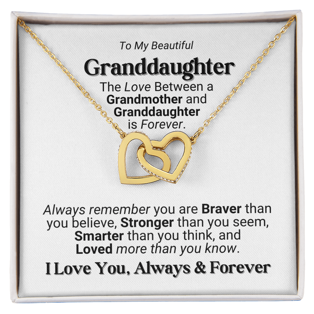 Grandmother - Granddaughter Love Necklace