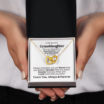 Grandmother - Granddaughter Love Necklace