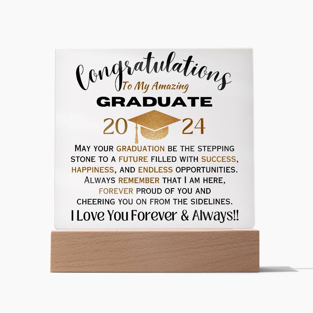 2024 Graduate Acrylic Plaque