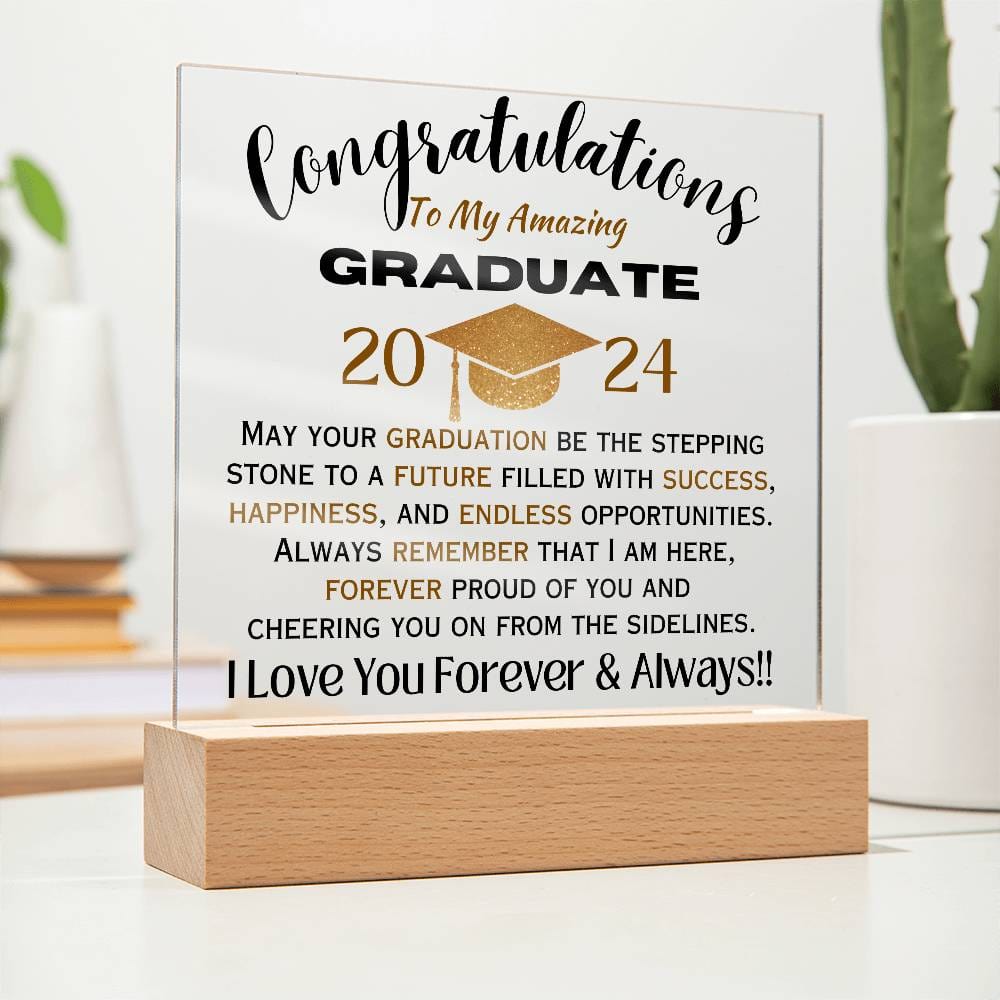 2024 Graduate Acrylic Plaque
