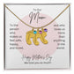 To Our Mom - Custom Children's Names and Birthstones Necklace