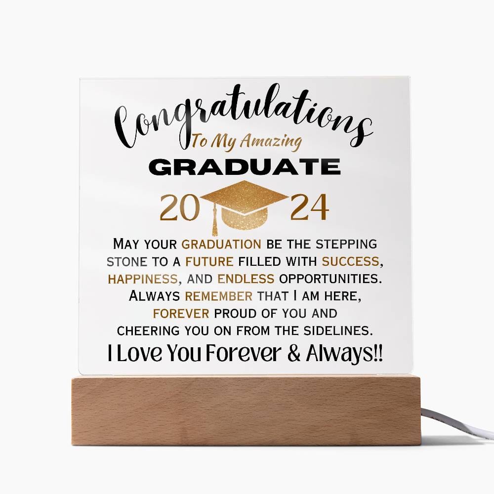 2024 Graduate Acrylic Plaque
