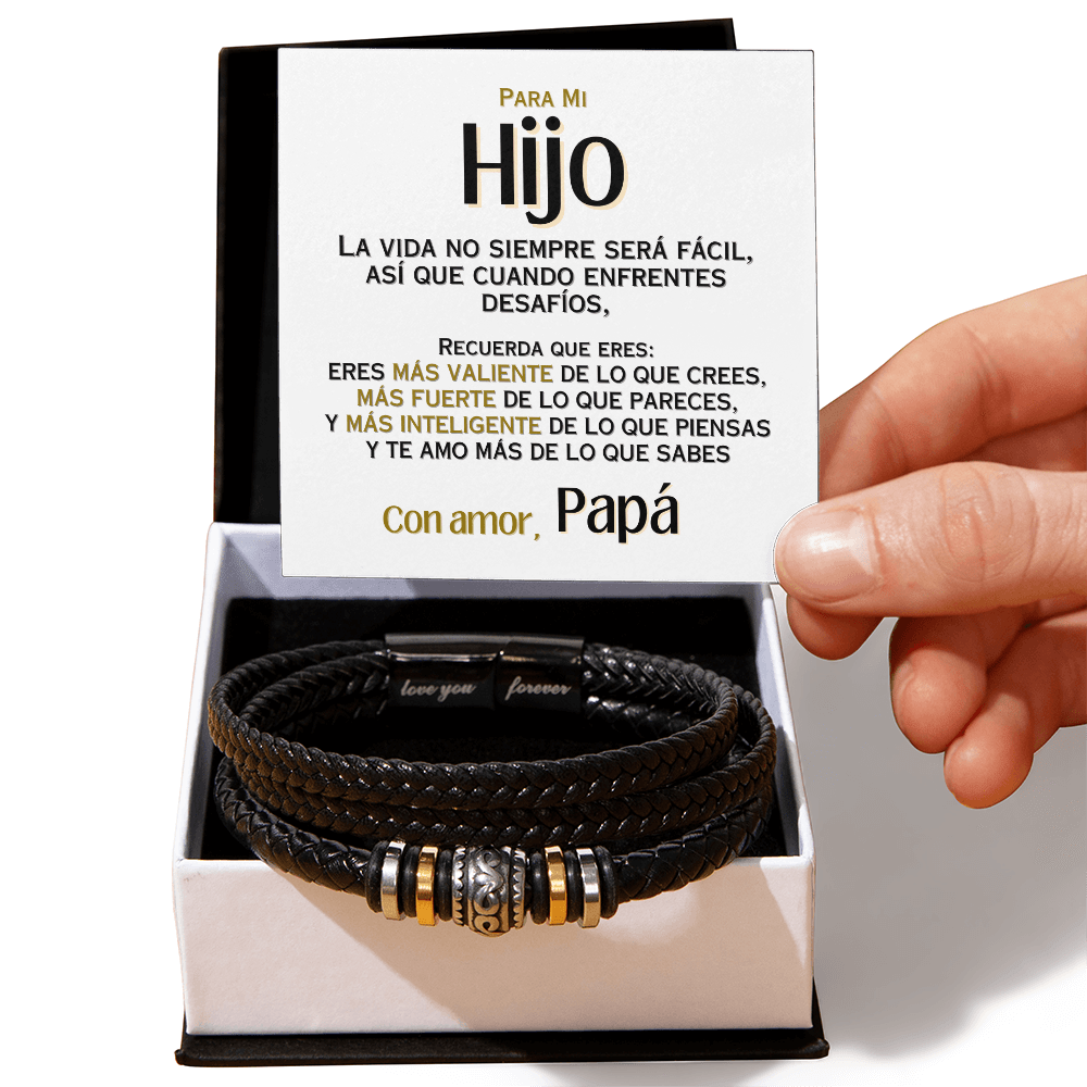Para Mi Hijo - Con Amor, Papá - Pulsera