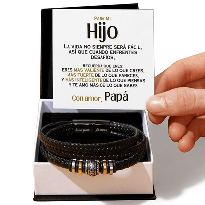Para Mi Hijo - Con Amor, Papá - Pulsera